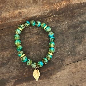 New 7” stretch Handcrafted bracelet